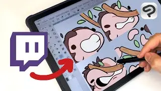 🔴 Como hacer EMOTES CON ANIMACION para Twitch! • Clip Studio Paint!