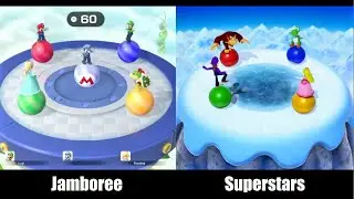 Mario Party Jamboree vs Superstars MINIGAMES comparison
