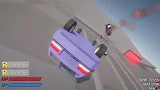 Racing RPG Game - Skills, Weapons and Damage | AniViRus