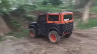 TEGANG !!! SAAT OFFROADER PERJAKA MERAWANIN TURUNAN CURAM LEBATT