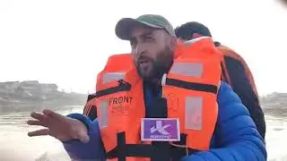 2nd day Recue operation in Sopore to trace out the gril, jumped in river jehlum