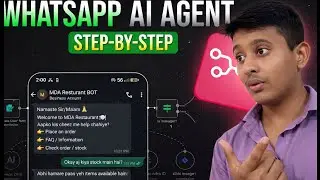 Create a WhatsApp AI Agent in 10 Minutes | Zapier Automation + Google Gemini Tutorial🔥
