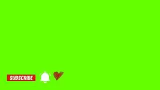 Subscribe, Turn On Bell Notification and Like 🔔 ❤️  Green Screen