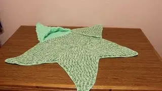 ВЯЗАНИЕ КРЮЧКОМ ДЛЯ МАЛЫШЕЙ ДЕТСКИЙ КОНВЕРТ МОРСКАЯ ЗВЕЗДА