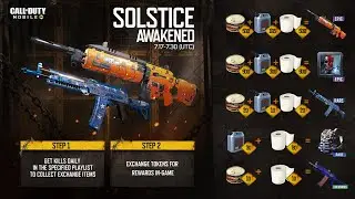 Solstice Awekened event/ how to get petrol, toilet paper and ration in cod mobile