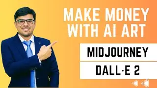 How to Make Money from Midjourney and DALL E 2 AI Art | Tutorial for Beginners in Urdu / Hindi