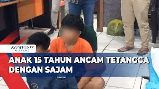 Viral! Anak 15 Tahun Ancam Tetangga Dengan Sajam