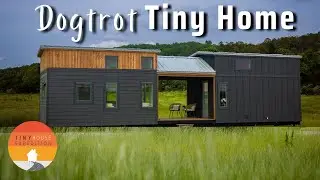 Could you live here? Dreamy Dogtrot Tiny House by big-hearted Builder