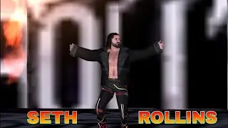 SETH ROLLINS WWE 2K23 PSP ENTRANCE/SIGNATURES/FINISHERS SVR11 PSP DOWNLOAD NOW