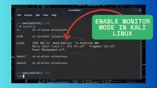 Kali Linux: Enable Monitor Mode - The Complete Guide