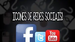 Como colocar icones de redes sociais no desktop