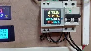 CONTROLADORES POW 1240 MPPT REAL MANDANDO CARGA PRAS BATERIAS