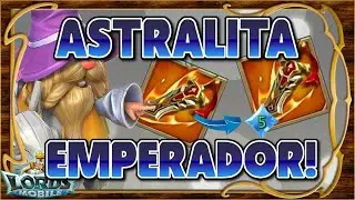 Nuevos niveles de astralita junto a las piezas emperador! Veamos los números! - Lords Mobile ES