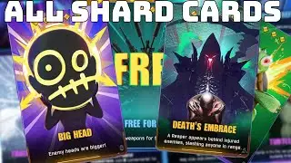 ALL SHARD CARDS In FRAGPUNK | Closed BETA Cards ( All Shard Cards Currently available as of CBT2024)