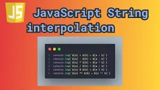 JavaScript String Interpolation | String formatting