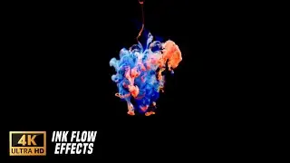 4K Ink Flow Video Effect Pack || Free To Use || VFX GURU
