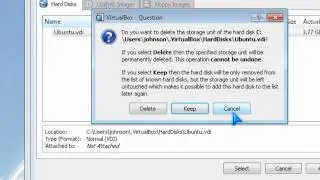 Mount CD image ISO file + Virtual hard drive in virtual box virtualization software