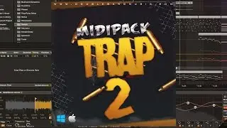 Trap Midi Pack Vol.2 - 100 Midi Files and 25 Loops