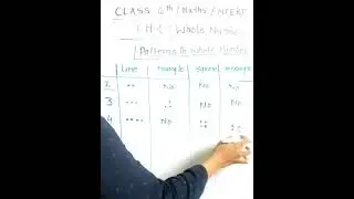 Patterns in whole numbers | CH -2 : Whole Numbers / class 6th /maths / ncert