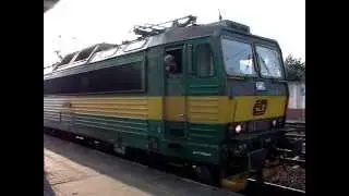 Vlaky Zámrsk: PERŠING 163 251 - 2, start, 13.8.2015