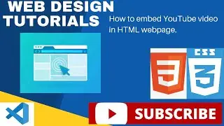 How to embed YouTube video in HTML webpage 