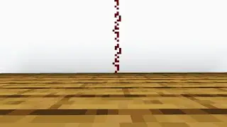 Как направить редстоун провод вертикально вверх в Майнкрафте.