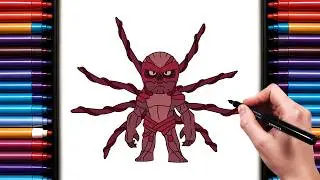 How To Draw vecna | Stranger Things x Brawl Stars | Easy Drawing Tutorial