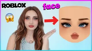 WE MADE THE ROBLOX FACE AND IT IS THE MOST LOVED 🥰 KÜBRA NİSA