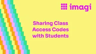 Sharing Class Access Codes with Students