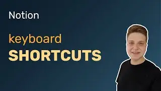Notion Keyboard Shortcuts on Windows