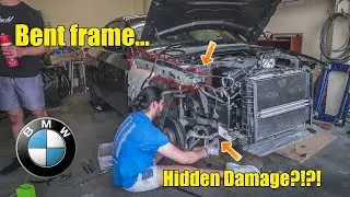 Rebuilding a Salvaged BMW E92 Part. 2