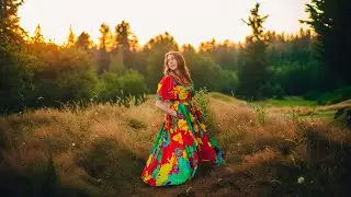 Romantic & Dreamy Backlit Portrait Photography at Golden Hour | Photoshoot Behind the Scenes