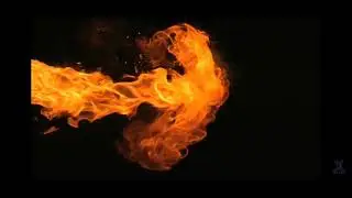 Fire Background effect black screen