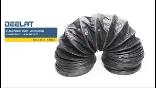 Flameproof Duct - Ventilation Diameter 13" - Length 32 ft