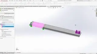 Применение разделяющих линий в SOLIDWORKS Simulation