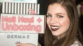 Mail Haul + Unboxing 📦 Sephora PLAY, DermaE, Wella, Walmart Beauty Box + More!