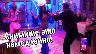 Take it off immediately! dance entertain guests in a restaurant