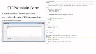 Dynamically Creating DB Components