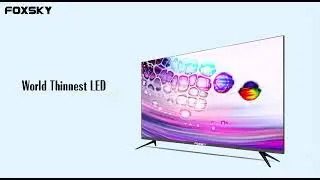 Best Android TV Under 10000 - Foxsky 32FS-VS Smart Led TV 32 inches