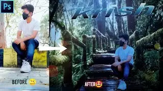 Adobe Photoshop Tutorial - Photo Manipulation Before & After!