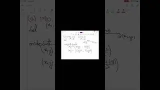 Midpoint Formula | Analytic Geometry