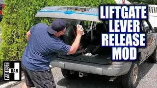 JEEP ZJ + XJ LATCH FIX, HATCH RESTORATION, AND LIFTGATE LEVER RELEASE MOD