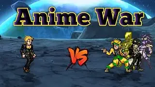 Giorno OP VS Dio K1 (V2) & Jotaro K1 (V2) in Jump Force Mugen
