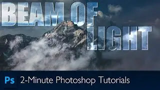 How To Add a Beam of Light in Photoshop For Drama | Photoshop Tutorial