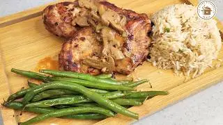 Chicken Steak With Mushroom Sauce | Easy and tasty chicken recipes | Steak | Easy chicken recipes |