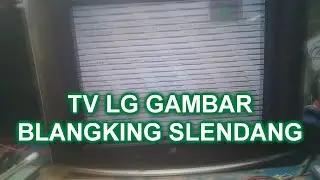 Tv LG gambar Slendang Blangking