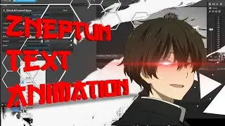 Text Animation Like Zneptun AMV Tutorial - Sony Vegas Pro