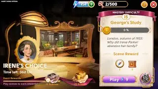 June's Journey Secrets 5r Scene 15 George's Study Word Mode 4K