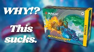 Opening an Aetherdrift Bundle and Regretting My Life Choices | MTG Unboxing