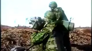 Missile launcher firing